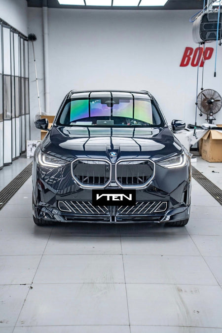 VTEN - BMW X3 G45 2025+ GLOSS BLACK FRONT LIP - Aero Carbon UK