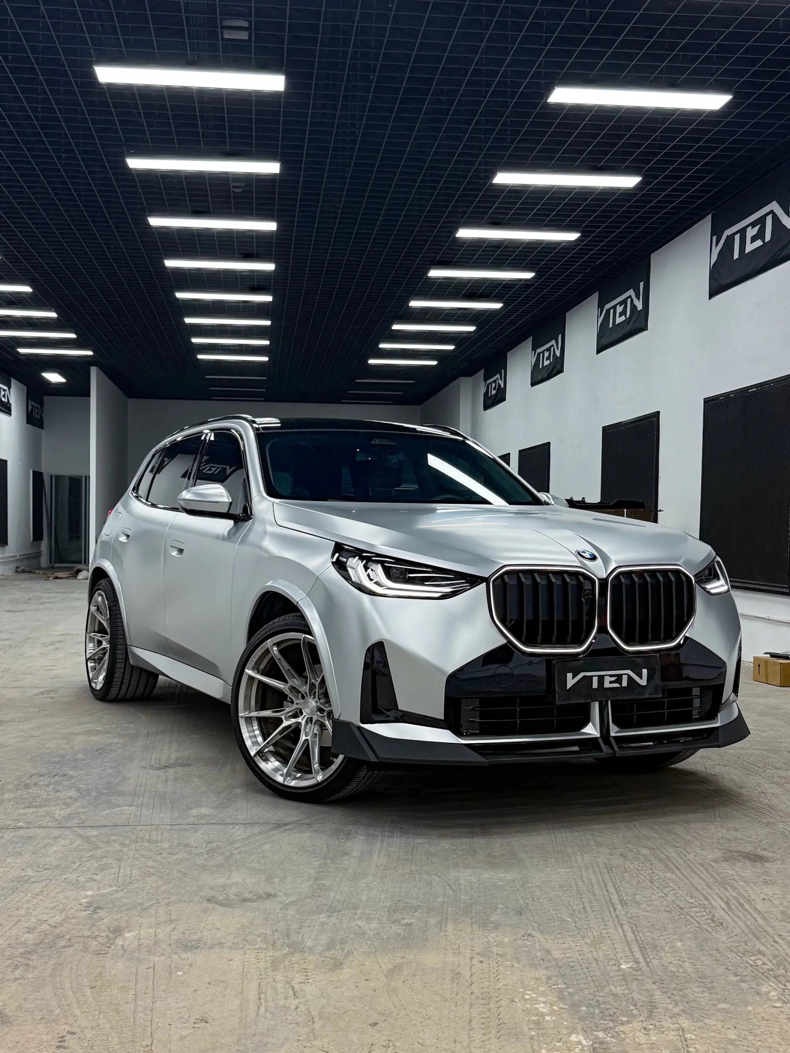 VTEN - BMW X3 G45 2025+ GLOSS BLACK FRONT LIP - Aero Carbon UK