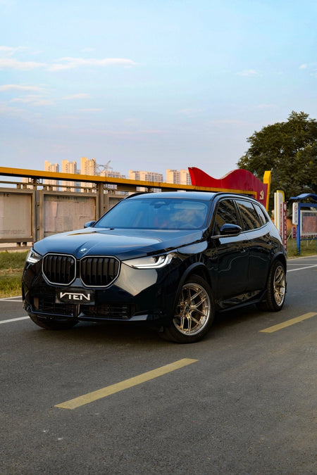 VTEN - BMW X3 G45 2025+ GLOSS BLACK FRONT LIP - Aero Carbon UK