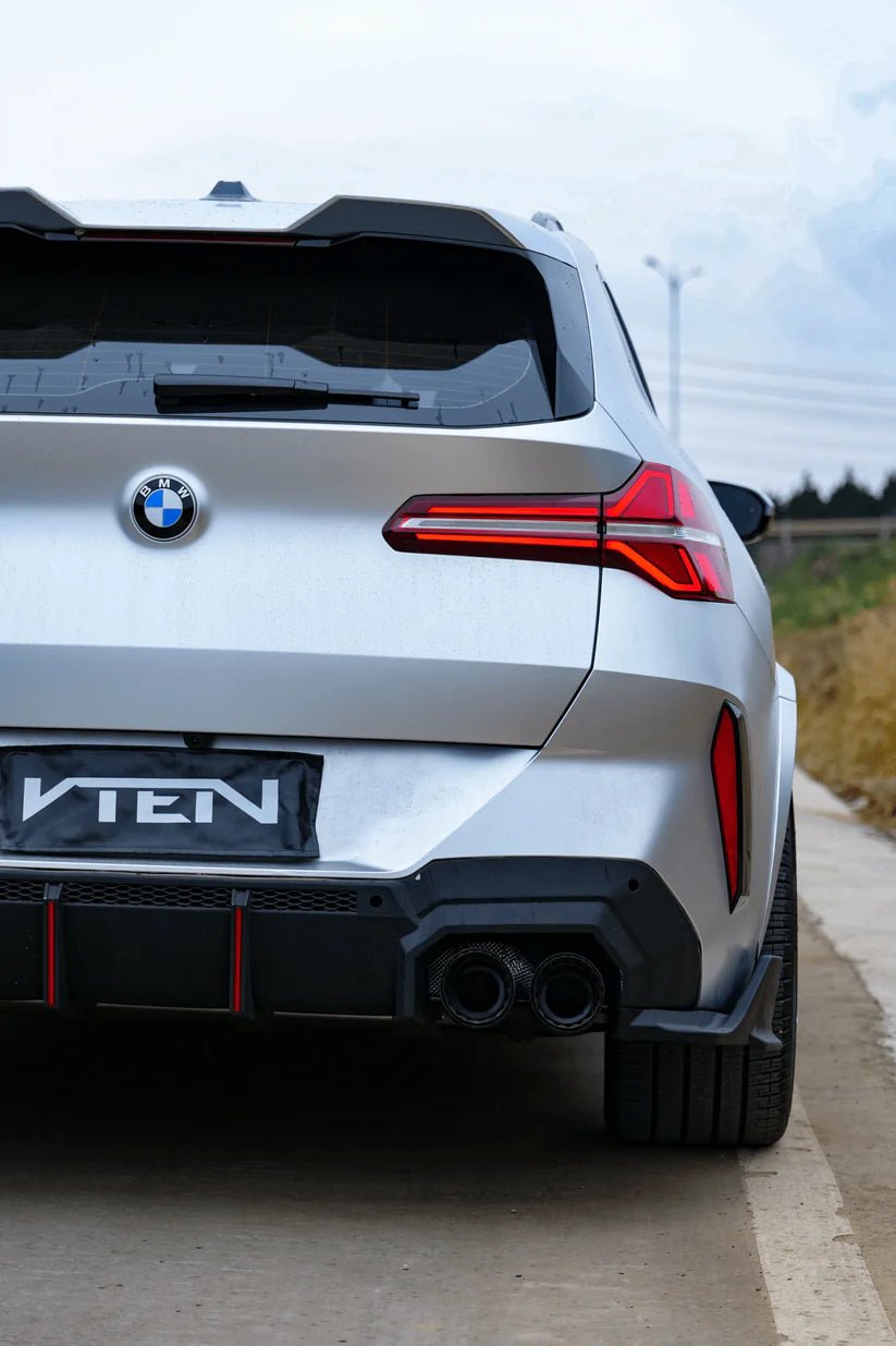 VTEN - BMW X3 G45 2025+ GLOSS BLACK WHEELS ARCHES - Aero Carbon UK