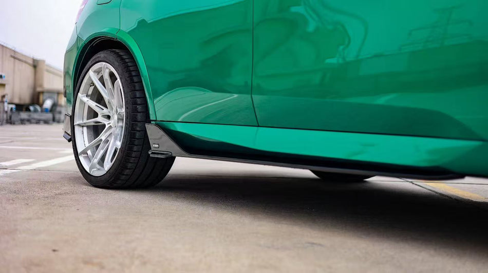 VTEN - BMW X3 G45 2025+ PP GLOSS BLACK SIDE SKIRTS - Aero Carbon UK