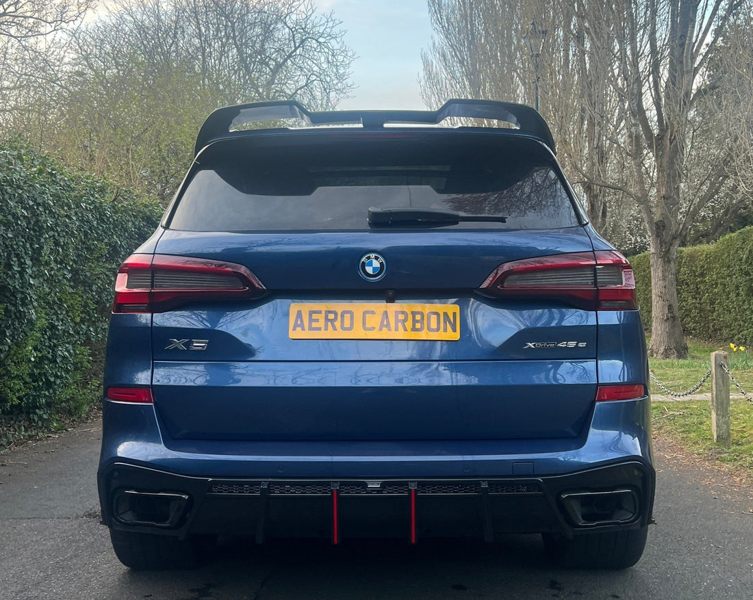 VTEN - BMW X5 G05 GLOSS BLACK LED REAR DIFFUSER – Aero Carbon UK