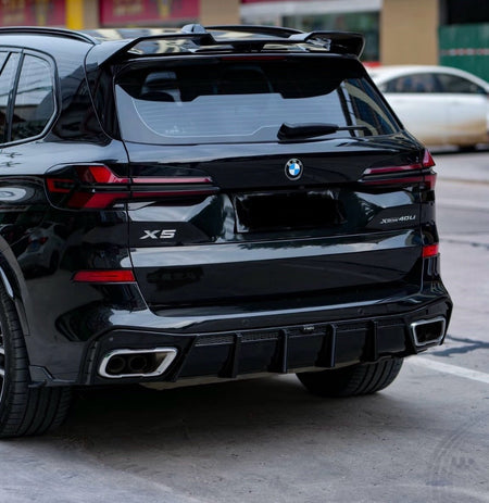 VTEN - BMW X5 G05 GLOSS BLACK ROOF SPOILER AND LED REAR DIFFUSER BUNDLE - Aero Carbon UK
