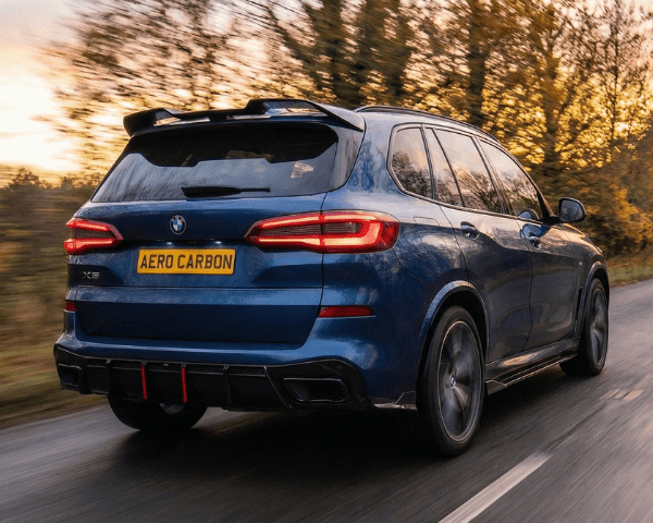 VTEN - BMW X5 G05 GLOSS BLACK ROOF SPOILER AND LED REAR DIFFUSER BUNDLE - Aero Carbon UK