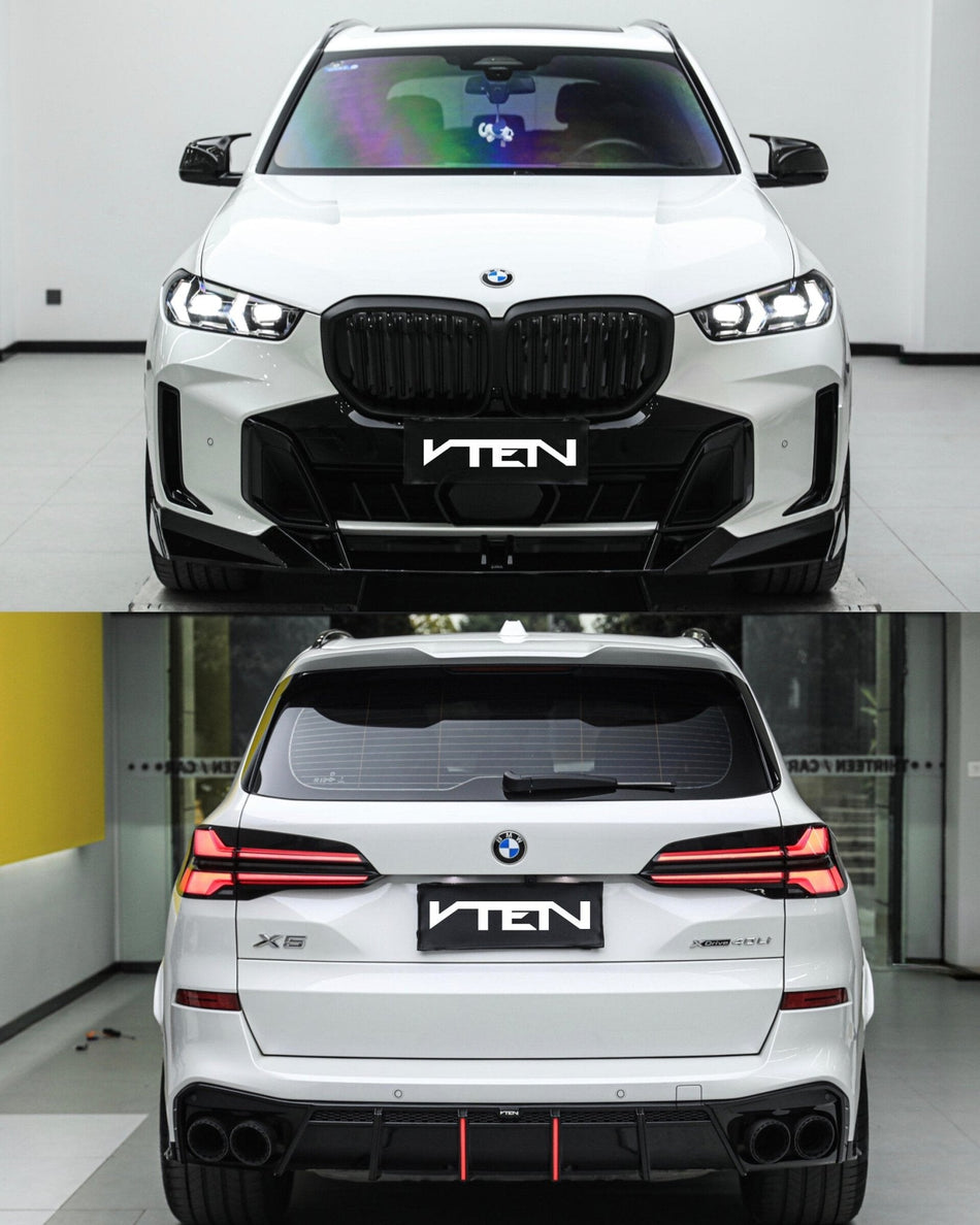 VTEN - BMW X5 G05 LCI 2024+ PP GLOSS BLACK FULL BODY KIT BUNDLE - Aero Carbon UK