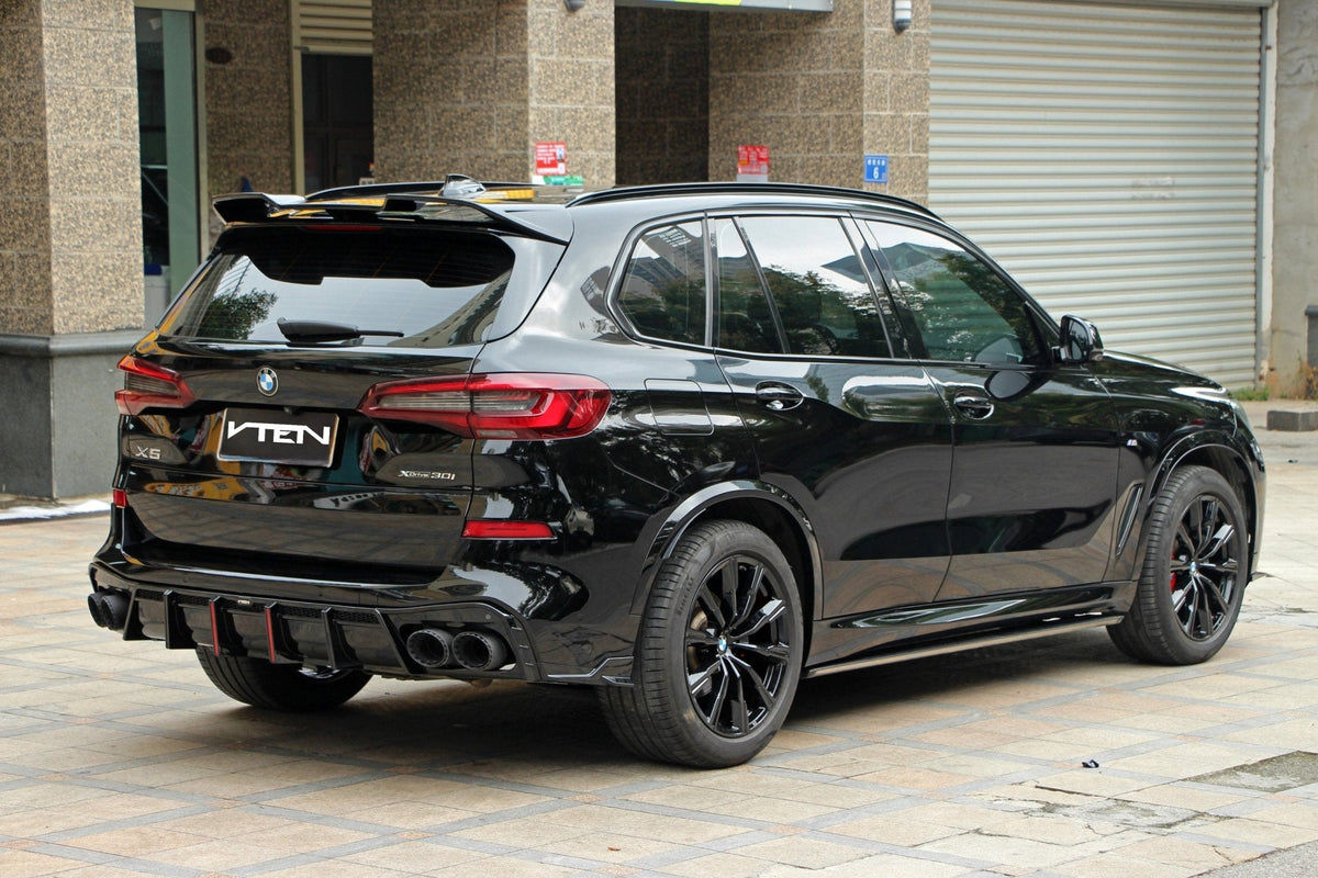 VTEN - BMW X5 G05 PRE-LCI 2019-2022 PP GLOSS BLACK FULL BODY KIT BUNDLE - Aero Carbon UK