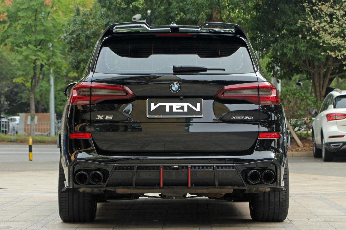 VTEN - BMW X5 G05 PRE-LCI 2019-2022 PP GLOSS BLACK FULL BODY KIT BUNDLE - Aero Carbon UK