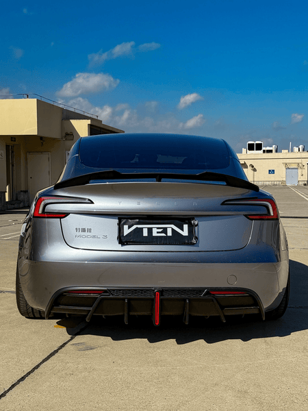 VTEN - TESLA MODEL 3 HIGHLAND 2023+ ABS REAR SPOILER - Aero Carbon UK