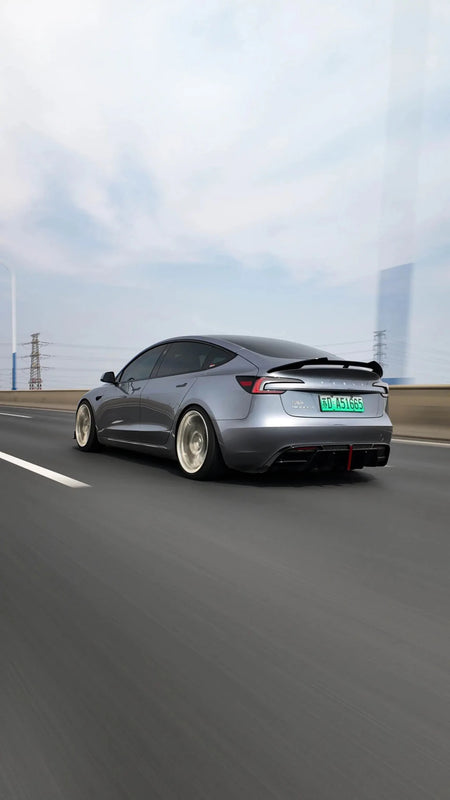 VTEN - TESLA MODEL 3 HIGHLAND 2023+ ABS REAR SPOILER - Aero Carbon UK