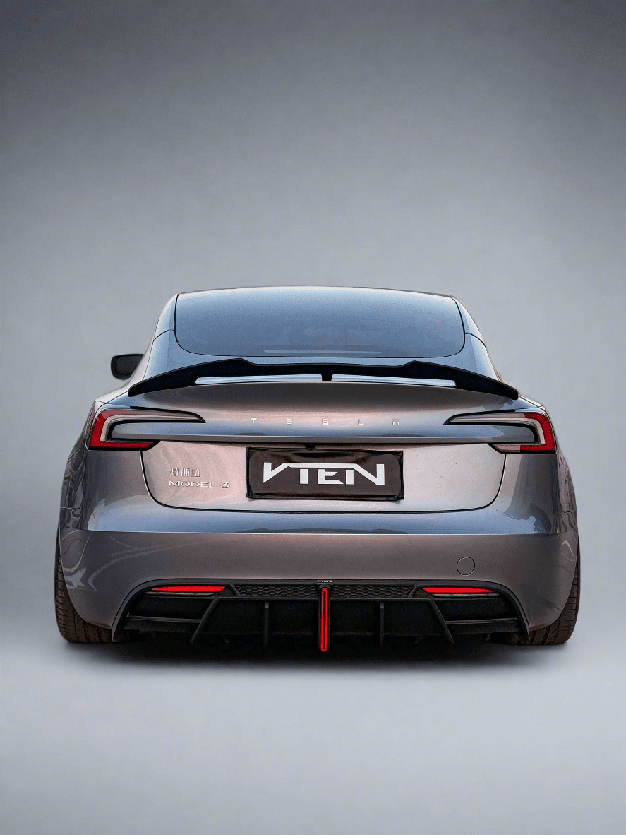 VTEN - TESLA MODEL 3 HIGHLAND 2023+ ABS REAR SPOILER - Aero Carbon UK