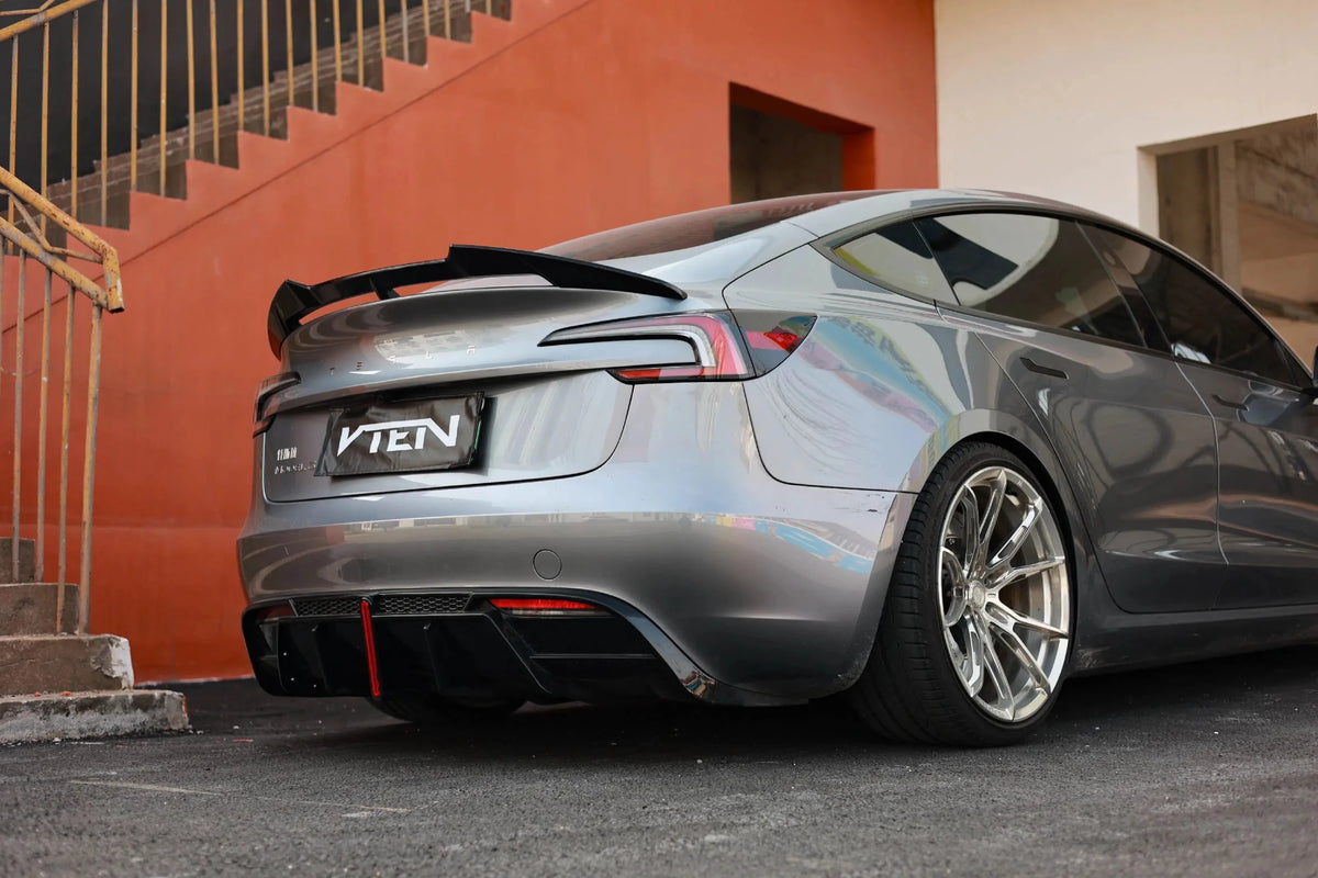 VTEN - TESLA MODEL 3 HIGHLAND 2023+ ABS REAR SPOILER - Aero Carbon UK