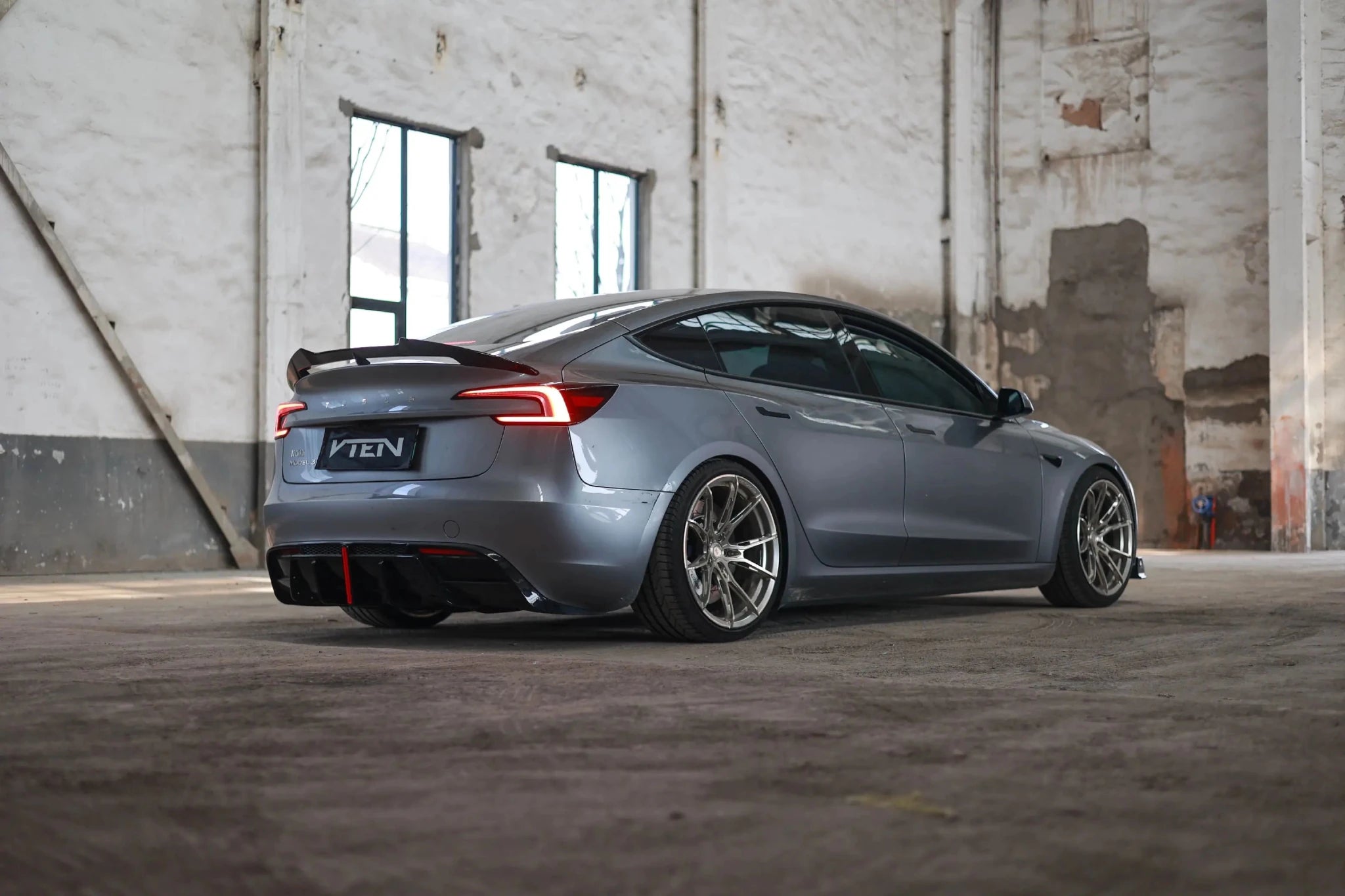 VTEN - TESLA MODEL 3 HIGHLAND 2023+ ABS REAR SPOILER - Aero Carbon UK