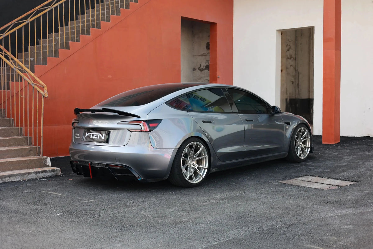 VTEN - TESLA MODEL 3 HIGHLAND 2023+ ABS REAR SPOILER - Aero Carbon UK