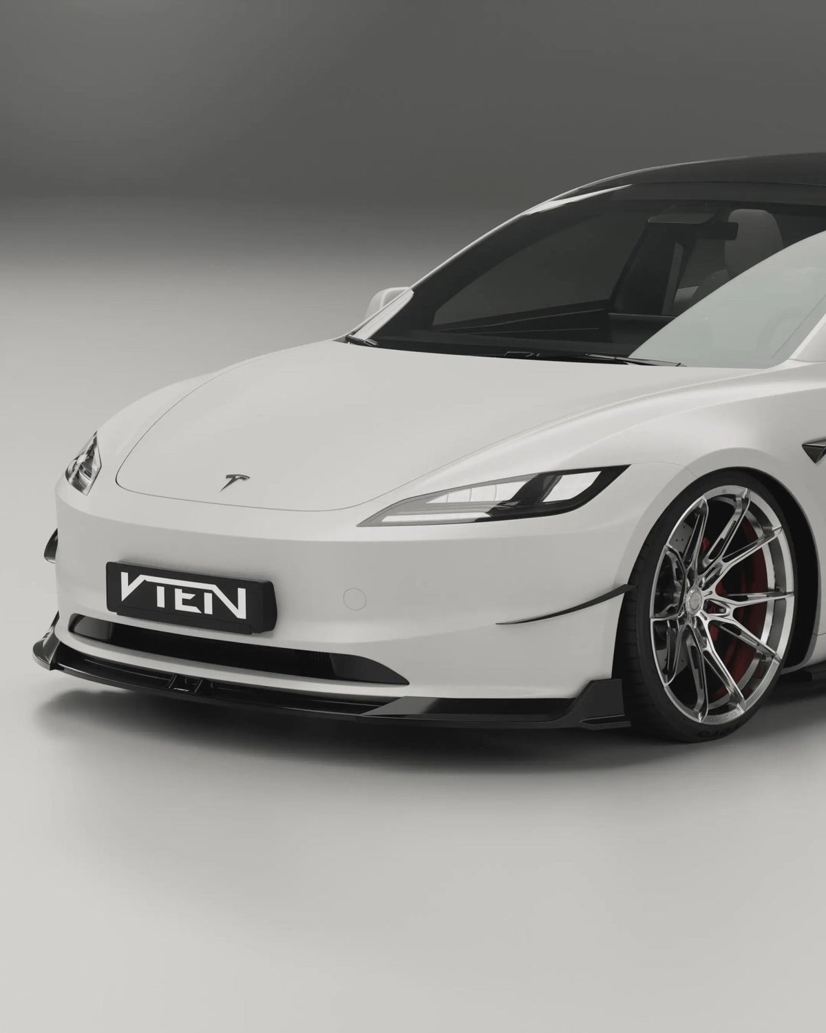 VTEN - TESLA MODEL 3 HIGHLAND 2023+ PP FRONT LIP - Aero Carbon UK