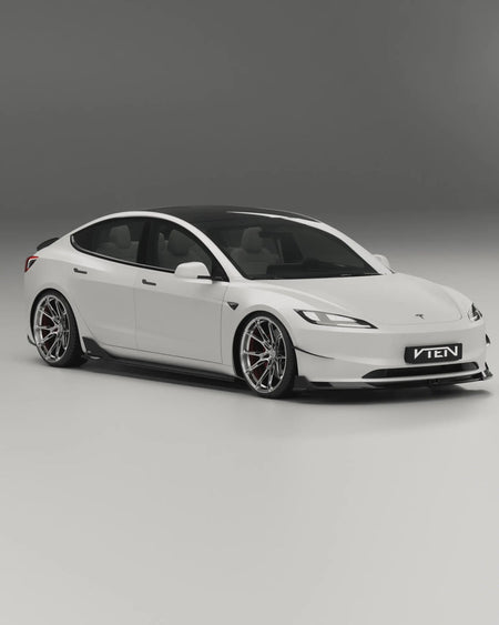VTEN - TESLA MODEL 3 HIGHLAND 2023+ PP FRONT LIP - Aero Carbon UK