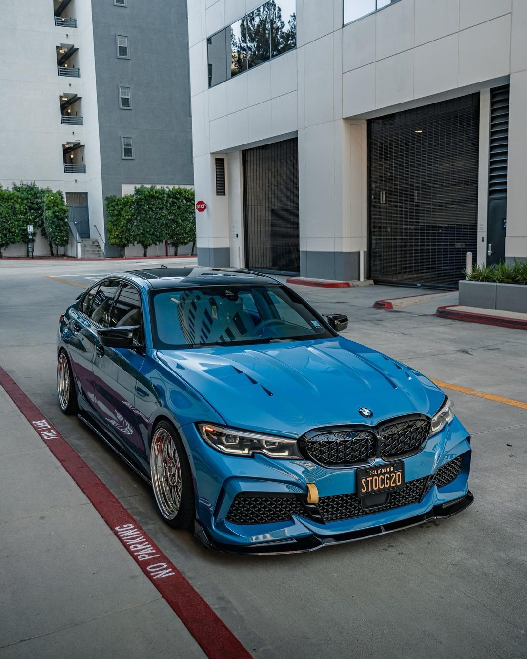 YOFER - BMW 3 SERIES G20 PP FRONT BUMPER WITH FRONT LIP - Aero Carbon UK