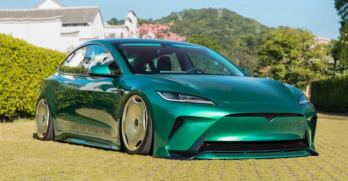 YOFER - TESLA MODEL 3 HIGHLAND 2024+ MAX PP FRONT BUMPER - Aero Carbon UK