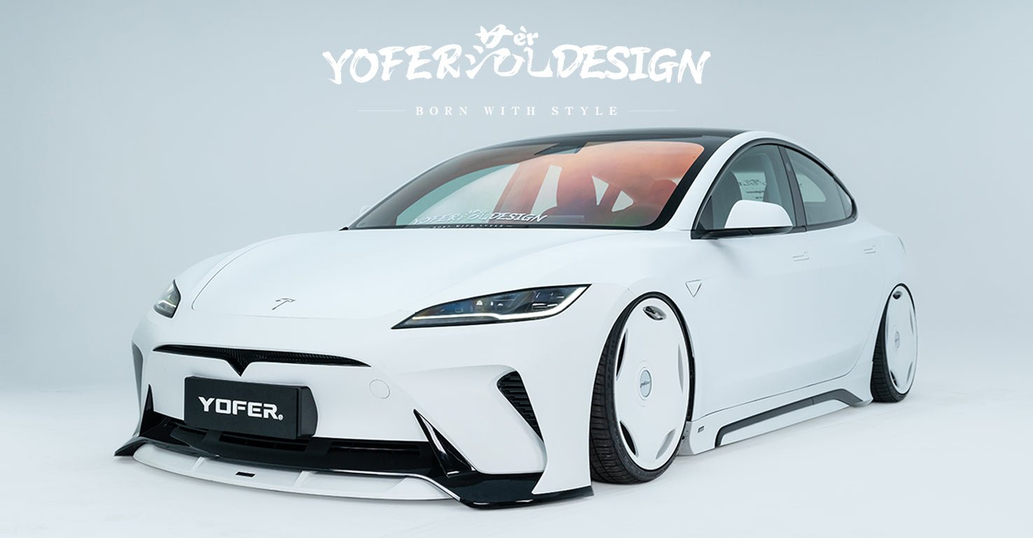 YOFER - TESLA MODEL 3 HIGHLAND 2024+ MAX PP FRONT BUMPER - Aero Carbon UK