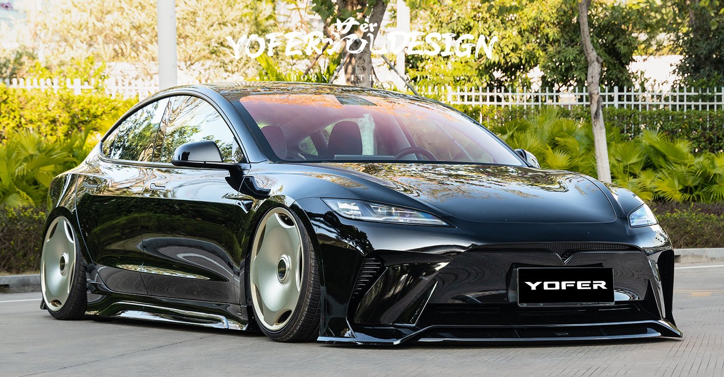 YOFER - TESLA MODEL 3 HIGHLAND 2024+ MAX PP FRONT BUMPER - Aero Carbon UK