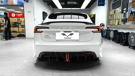 YOFER - TESLA MODEL 3 HIGHLAND 2024+ PP REAR DIFFUSER - Aero Carbon UK