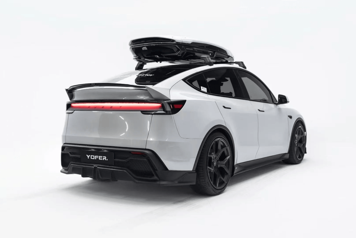 YOFER - TESLA MODEL Y JUNIPER 2025+ ABS REAR SPOILER - Aero Carbon UK