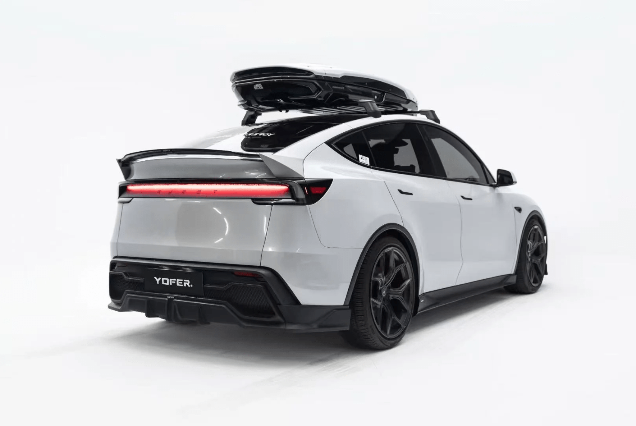 YOFER - TESLA MODEL Y JUNIPER 2025+ ABS REAR SPOILER - Aero Carbon UK
