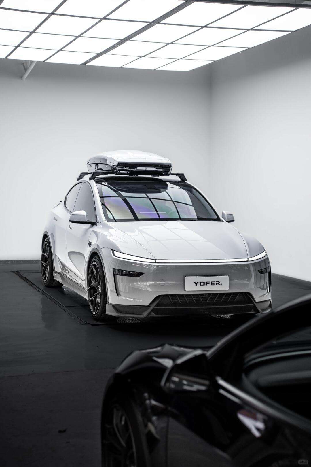 YOFER - TESLA MODEL Y JUNIPER 2025+ FRP FRONT LIP - Aero Carbon UK