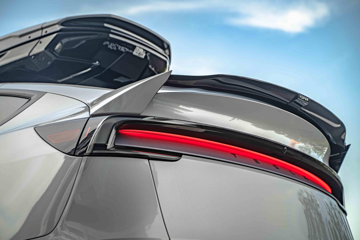 YOFER - TESLA MODEL Y JUNIPER REFRESH 2025+ ABS REAR SPOILER - Aero Carbon UK