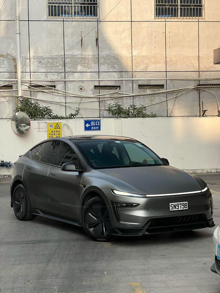 YOFER - TESLA MODEL Y JUNIPER REFRESH 2025+ FRP FRONT LIP - Aero Carbon UK