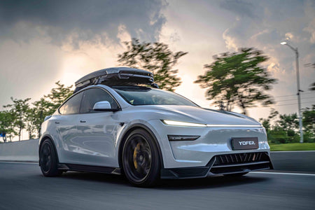 YOFER - TESLA MODEL Y JUNIPER REFRESH 2025+ FRP FRONT LIP - Aero Carbon UK