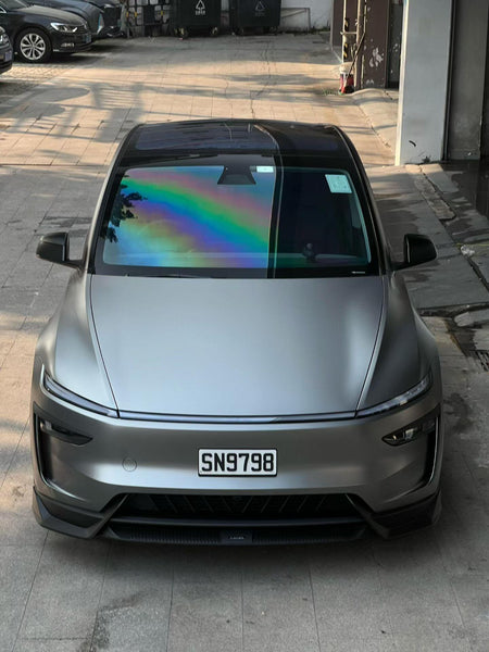 YOFER - TESLA MODEL Y JUNIPER REFRESH 2025+ FRP FRONT LIP - Aero Carbon UK