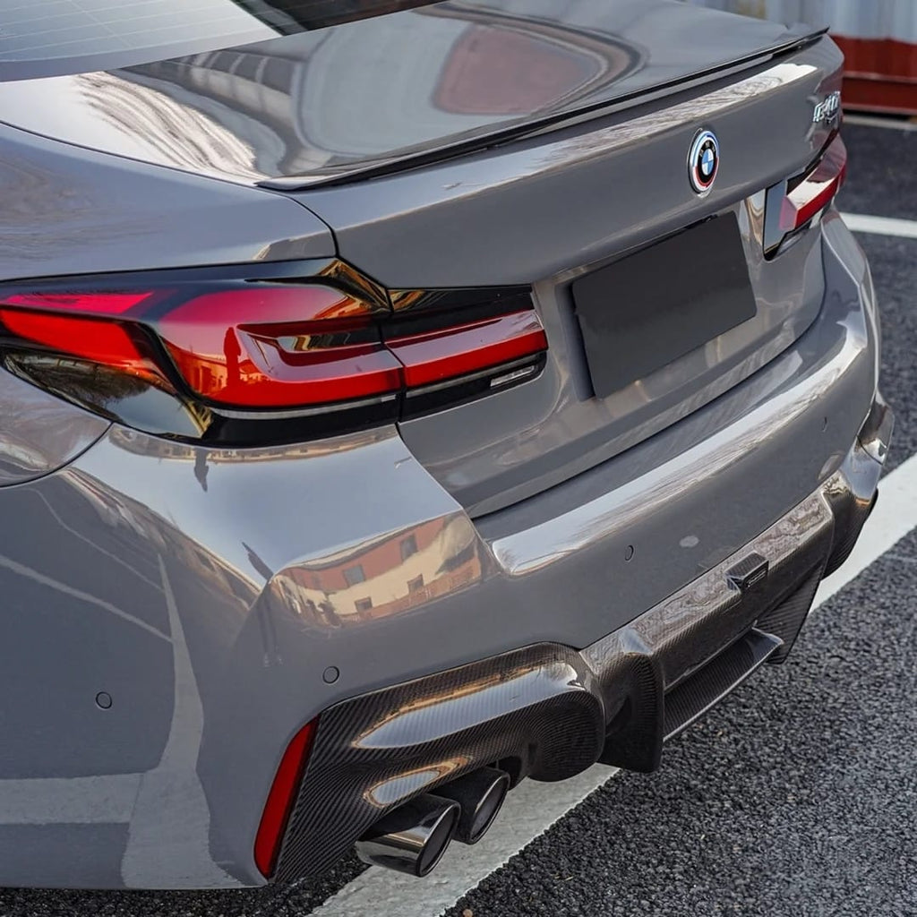 ACHEN CYBE - BMW 5 SERIES G30 LCI DRY CARBON FIBRE REAR DIFFUSER – Aero ...
