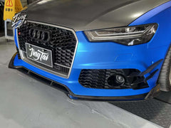 AE DESIGN - AUDI RS6 C7.5 CARBON FIBRE FRONT LIP - Aero Carbon UK