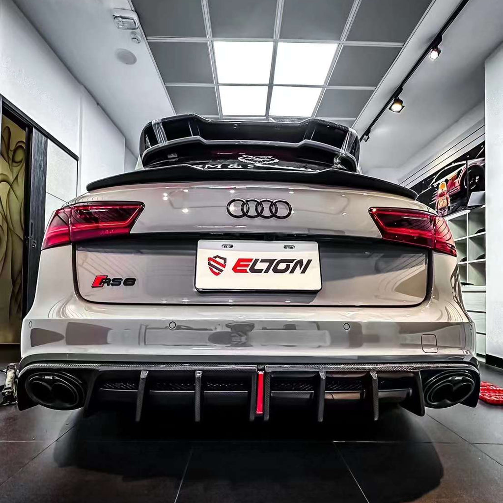 AE DESIGN - AUDI RS6 C7.5 CARBON FIBRE REAR DIFFUSER – Aero Carbon UK