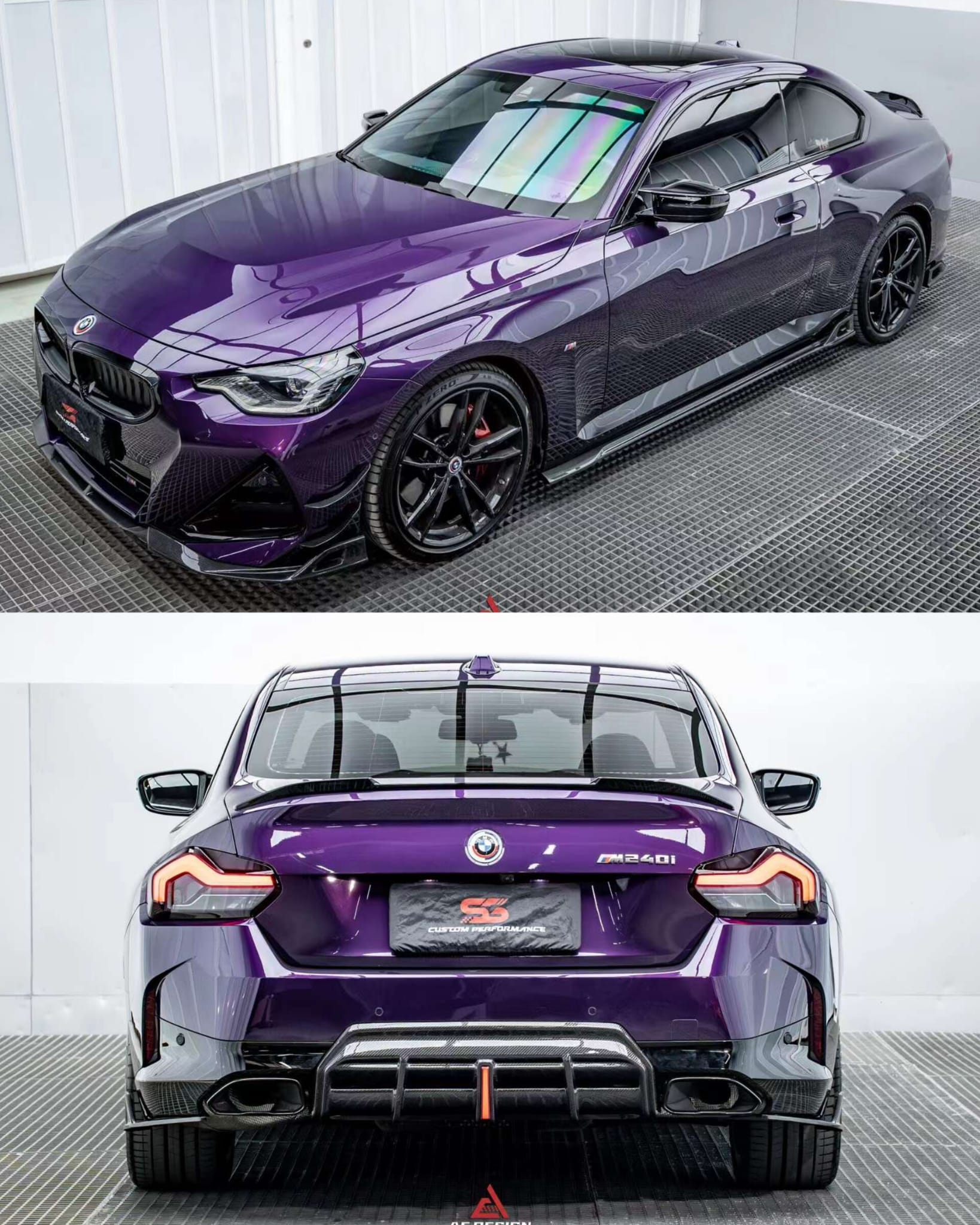 AE DESIGN - BMW 2 SERIES G42 M240I CARBON FIBRE FULL BODY KIT - Aero Carbon UK