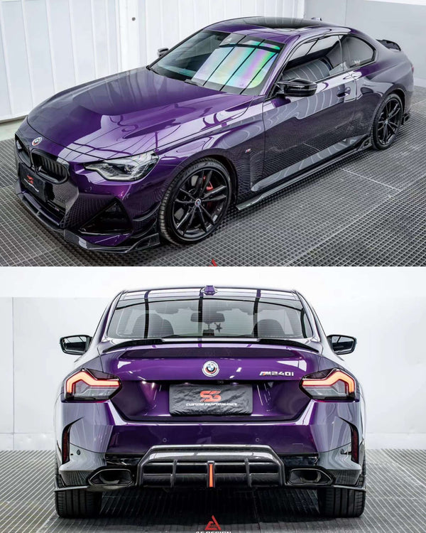 AE DESIGN - BMW 2 SERIES G42 M240I DRY CARBON FIBRE FULL BODY KIT