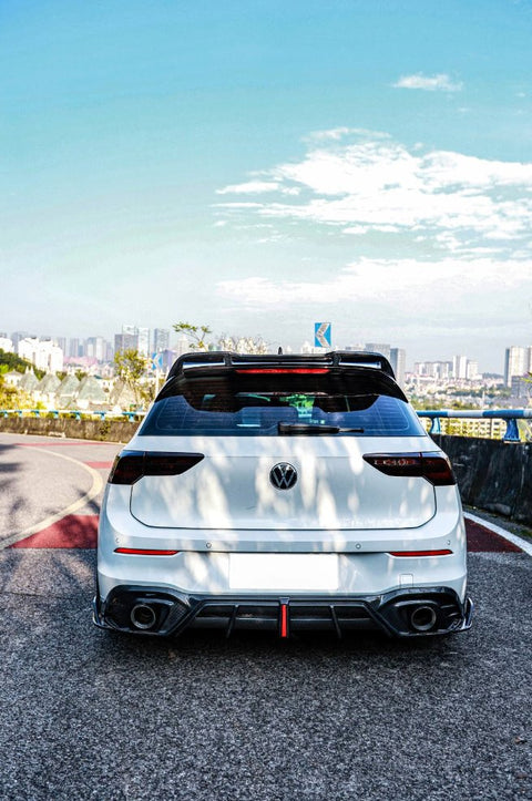 AE DESIGN - VOLKSWAGEN GOLF MK8 GTI / R LINE CARBON FIBRE REAR DIFFUSE ...