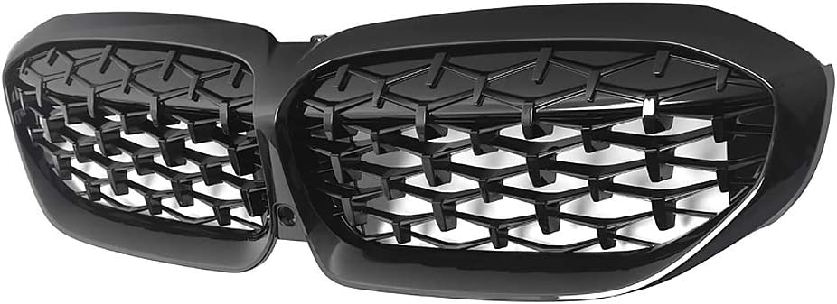 AERO CARBON - BMW 3 SERIES G20 GLOSS BLACK DIAMOND GRILL Aero Carbon UK