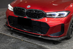 AERO CARBON - BMW 3 SERIES G20 LCI 2023+ CARBON FIBRE FRONT LIP 3D STYLE - Aero Carbon UK