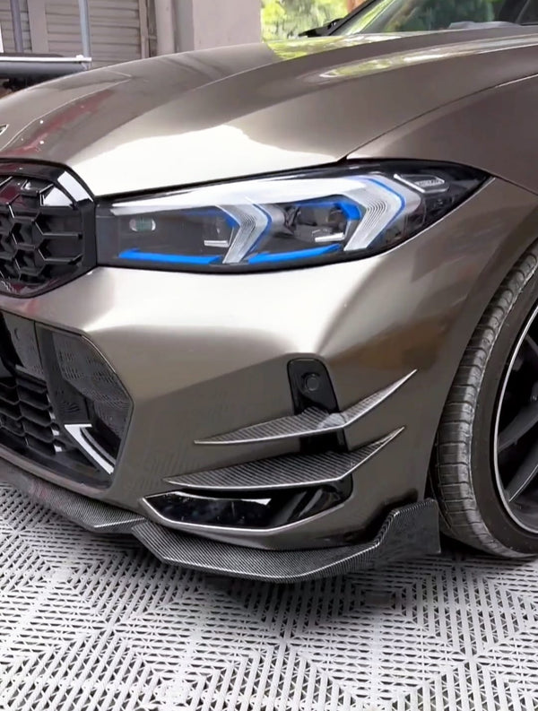 AERO CARBON - BMW 3 SERIES G20 LCI CARBON FIBRE CANARDS