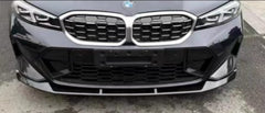 AERO CARBON - BMW 3 SERIES G20 LCI MP STYLE GLOSSY BLACK FRONT LIP SPLITTER - Aero Carbon UK