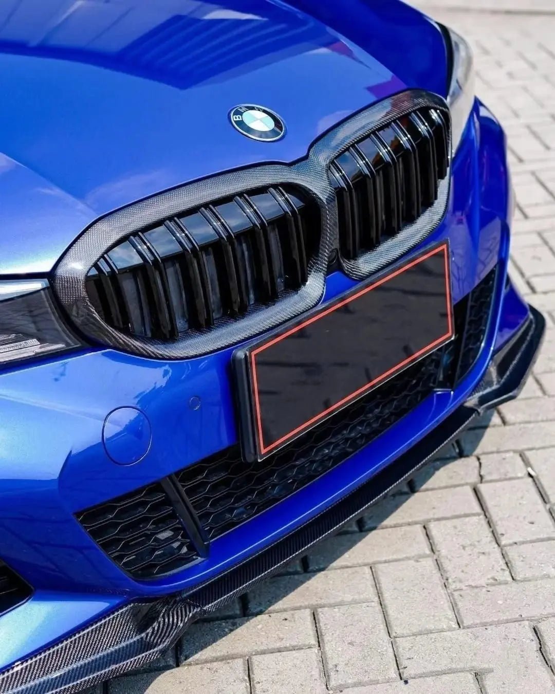 AERO CARBON - BMW 3 SERIES G20 MP STYLE CARBON FRONT LIP AERO CARBON