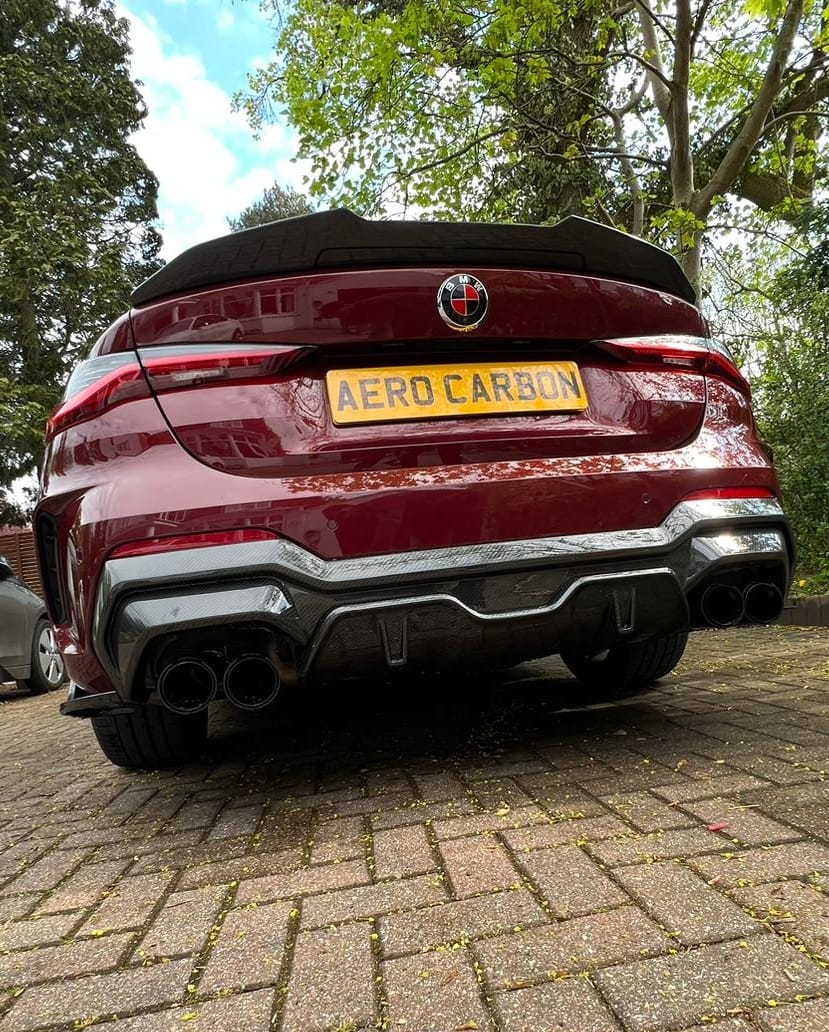 AERO CARBON - BMW 4 SERIES G22 / G23 DRY CARBON REAR DIFFUSER CX STYLE - Aero Carbon UK