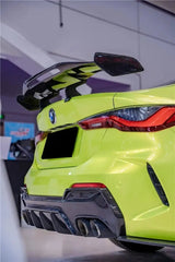 AERO CARBON - BMW 4 SERIES G22 TK STYLE CARBON REAR DIFFUSER AERO CARBON