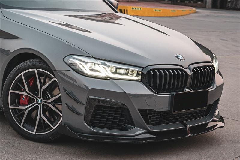 AERO CARBON – BMW 5 SERIES G30 CARBON FRONT LIP TKD STYLE Aero Carbon UK