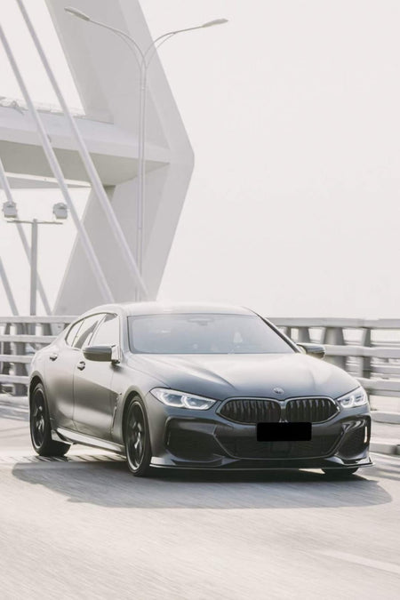 AERO CARBON - BMW 8 SERIES G16 GRAN COUPE CARBON FIBRE FRONT LIP AC STYLE AERO CARBON