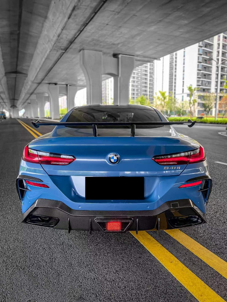 AERO CARBON - BMW 8 SERIES G16 GRAN COUPE CARBON FIBRE REAR DIFFUSER A ...