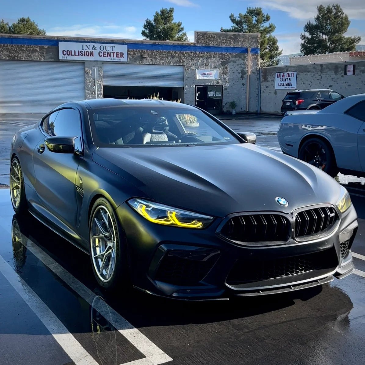 AERO CARBON - BMW 8 SERIES / M8 CSL YELLOW HEADLIGHTS MODULE - Aero Carbon UK