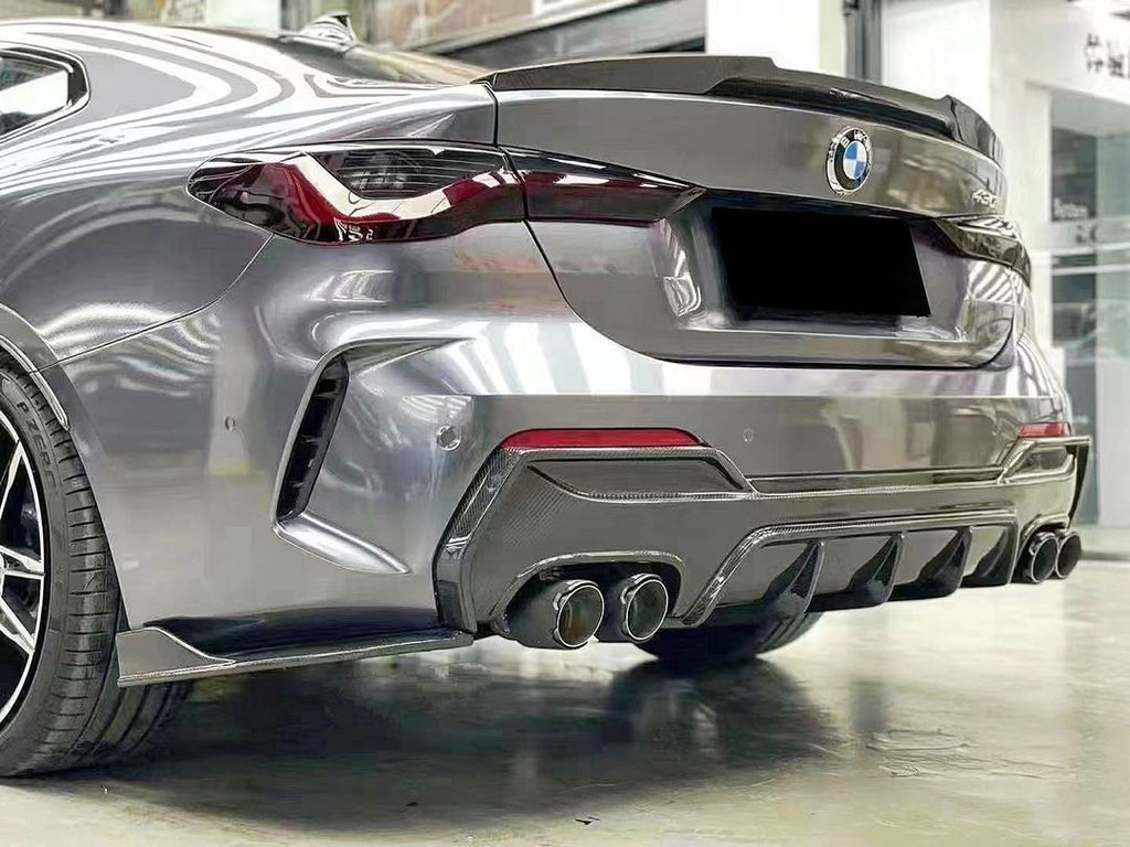 AERO CARBON - BMW BMW M4 G82 / BMW 4 SERIES G22 CARBON REAR SPOILER M4 ...