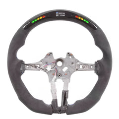 AERO CARBON - BMW F SERIES CARBON LED ALCANTARA STEERING WHEEL Aero Carbon UK